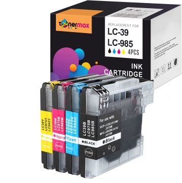 Brother LC39 / LC985 Muadil Kartuş Set /  DCP-J125 / 315W / 515W / MFC-J220 / 265W / 410 / 415W