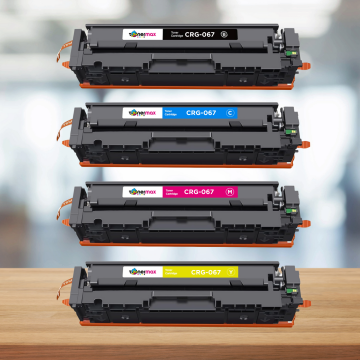 Canon CRG-067 Muadil Toner Takım / LBP-631Cw - LBP-633Cdw - MF-651Cw - MF-655Cdw - MF-655Cx - MF-657Cdw