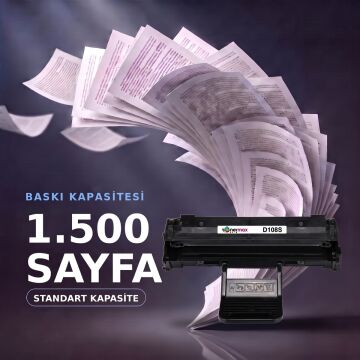 Samsung 108 / MLT-D108S / ML-1640 / ML-2240 / ML-2241 A Plus Muadil Toner