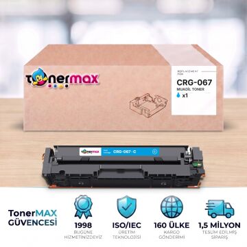 Canon CRG-067 Mavi Muadil Toner - Çipli / LBP631Cw / LBP633Cdw / MF651Cw / MF655Cdw / MF657Cdw
