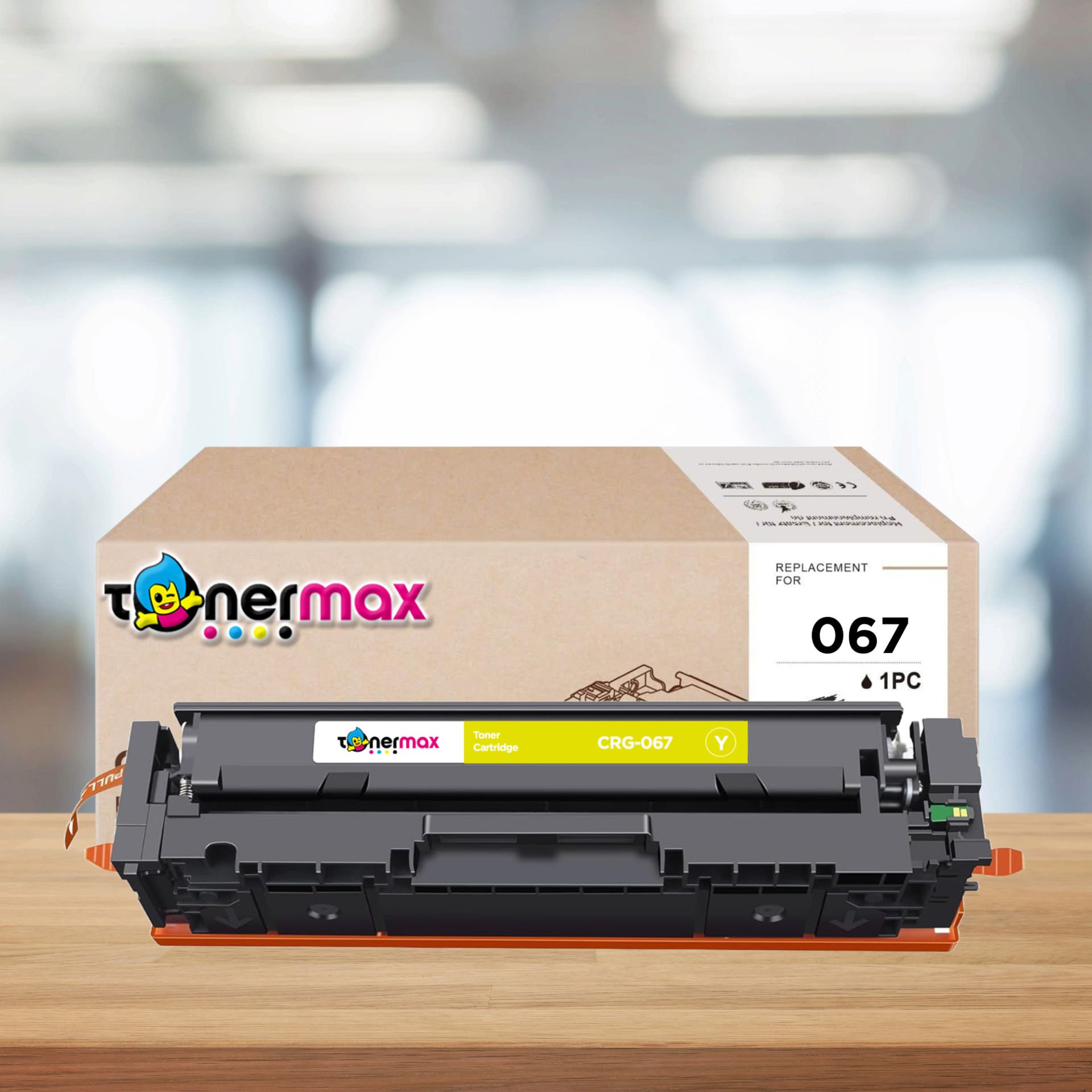 Canon CRG-067 Muadil Toner Sarı / LBP-631Cw - LBP-633Cdw - MF-651Cw - MF-655Cdw - MF-655Cx - MF-657Cdw