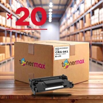 Canon CRG-041 Muadil Toner 20'li Paket 1 Koli / LBP-312 / MF-522 / MF-525