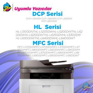 Brother TN-3437 Orjinal Toner 8K / HL-L5200 / L6200 / MFC-L5755 / L6700 / L6900