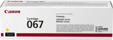 Canon CRG-067 Orjinal Toner Sarı / LBP-631Cw - LBP-633Cdw - MF-651Cw - MF-655Cdw - MF-655Cx - MF-657Cdw