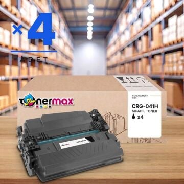 Canon CRG-041H Muadil Toner 4'lü Paket / LBP-312 / MF-522 / MF-525