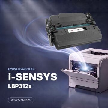 Canon CRG-041H Muadil Toner 20'li Paket 1 Koli / LBP-312 / MF-522 / MF-525