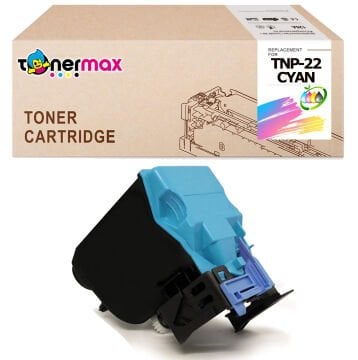 Konica Minolta TNP-22 Muadil Toner Mavi / Bizhub C35 / C35P