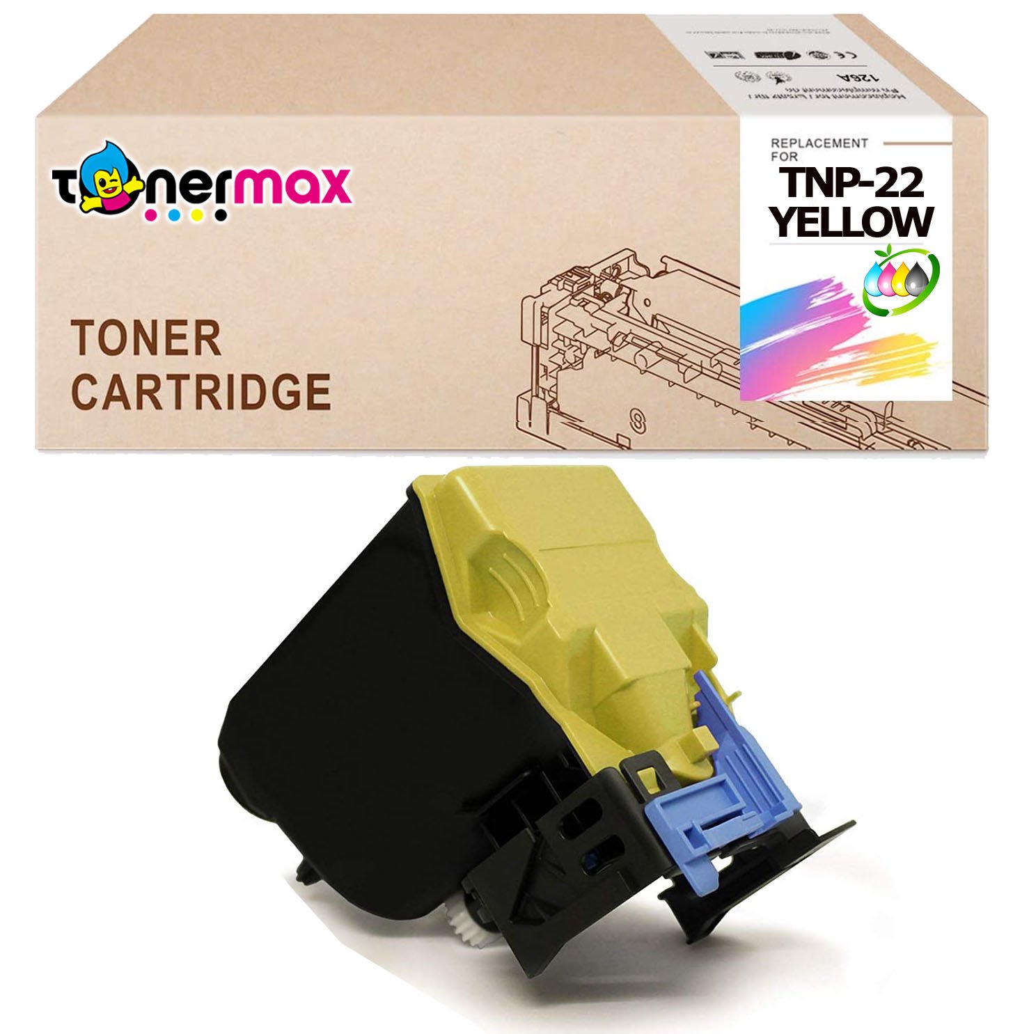 Konica Minolta TNP-22 Muadil Toner Sarı / Bizhub C35 / C35P