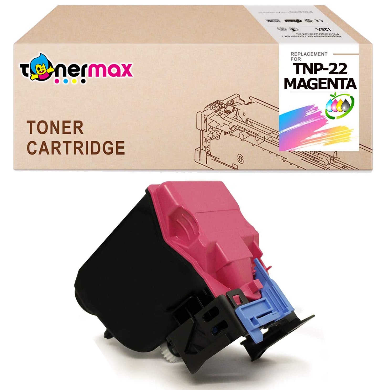 Konica Minolta TNP-22 Muadil Toner Kırmızı / Bizhub C35 / C35P