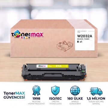 Hp 415A W2032A Muadil Toner Sarı - Çipli / M455 / M480 / M454 / M478 / M479