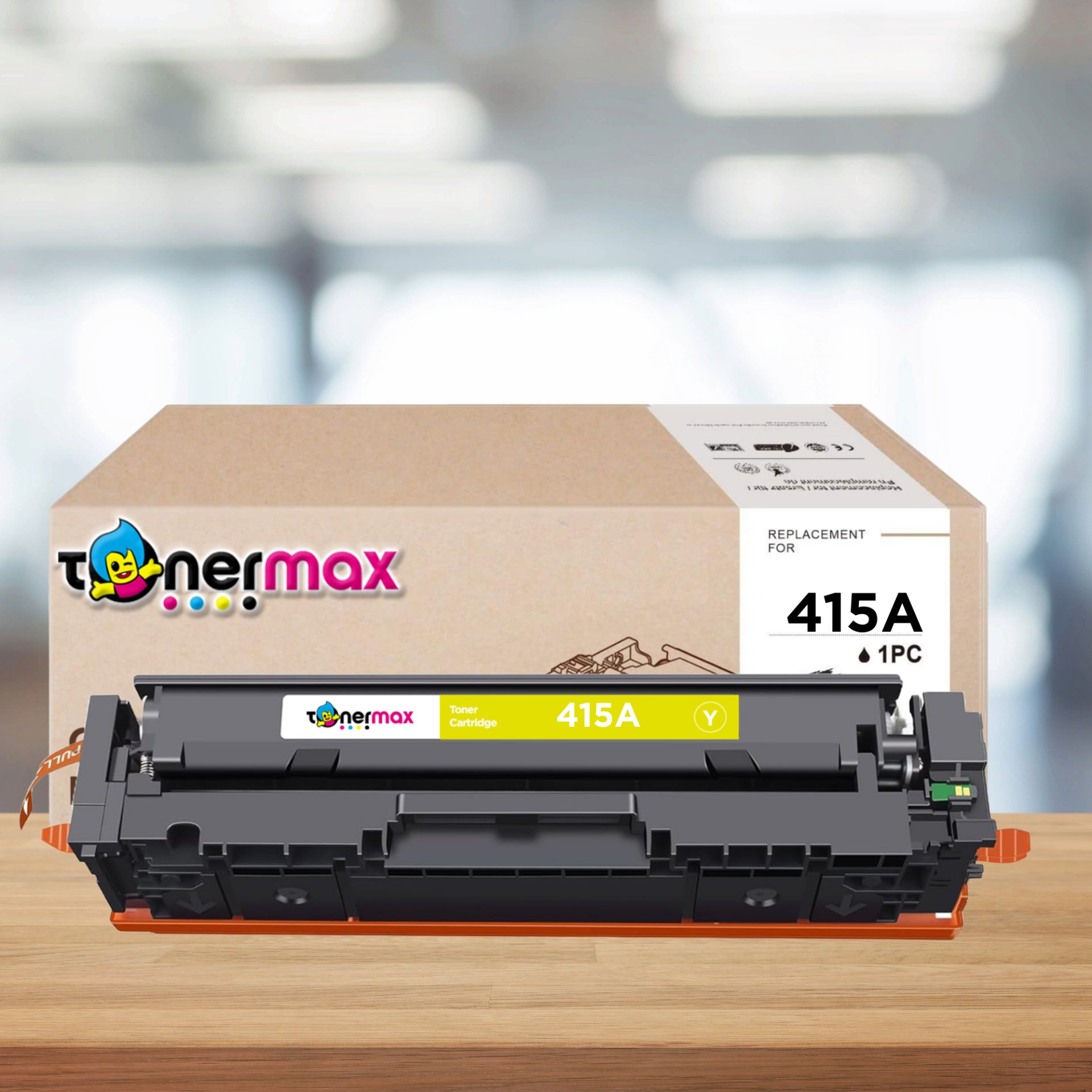 HP 415A W2032A Muadil Toner Sarı