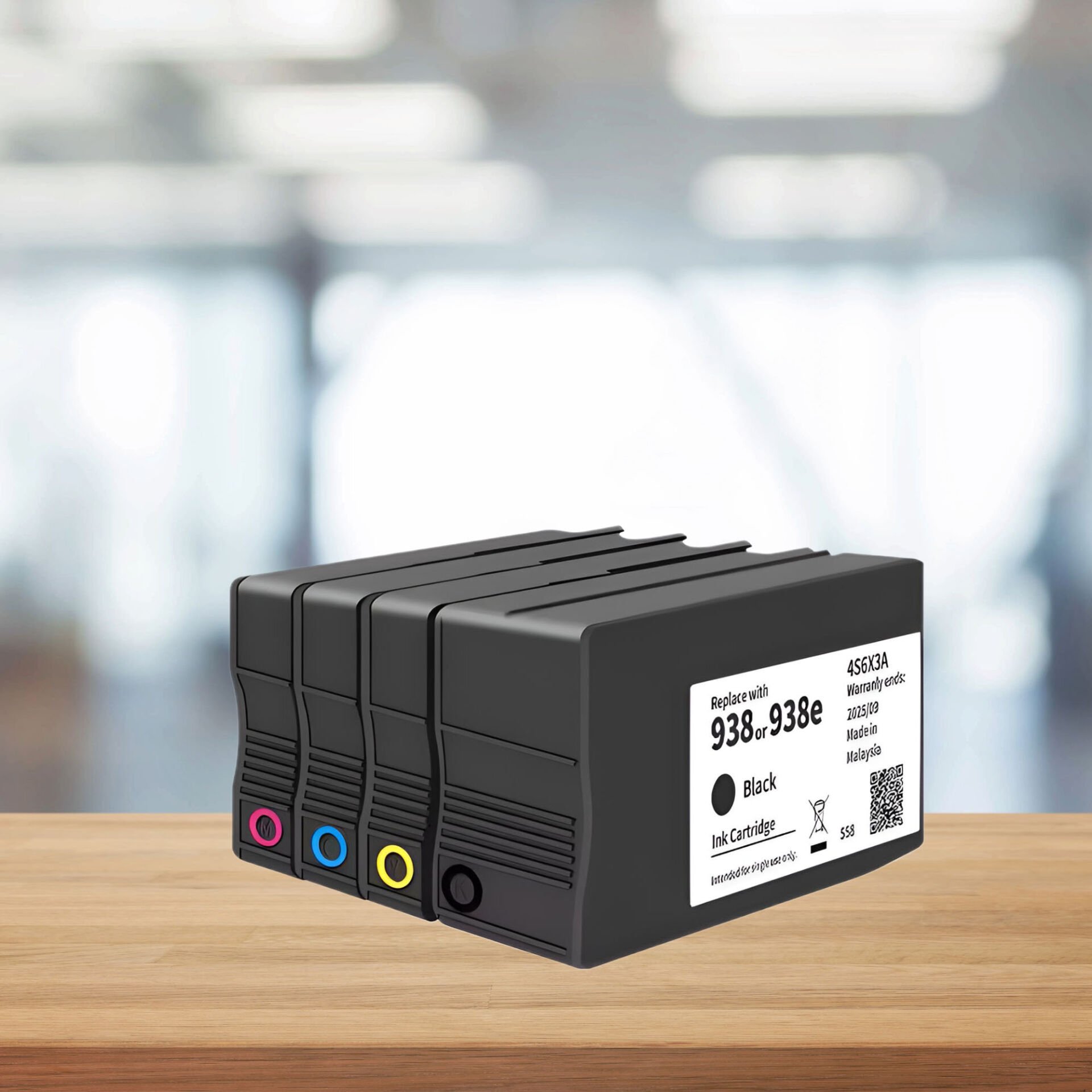 HP Uyumlu Tonermax 938 / Siyah - Mavi - Sarı - Kırmızı Orjinal Kartuş Seti / HP OfficeJet Pro 9720 / 9730 / 9110b / 9120b / 9130b