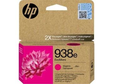HP 938e / 4S6Y0PE Kırmızı Orjinal Kartuş - Yüksek Kapasiteli / HP OfficeJet Pro 9720 / 9730 / 9110b / 9120b / 9130b
