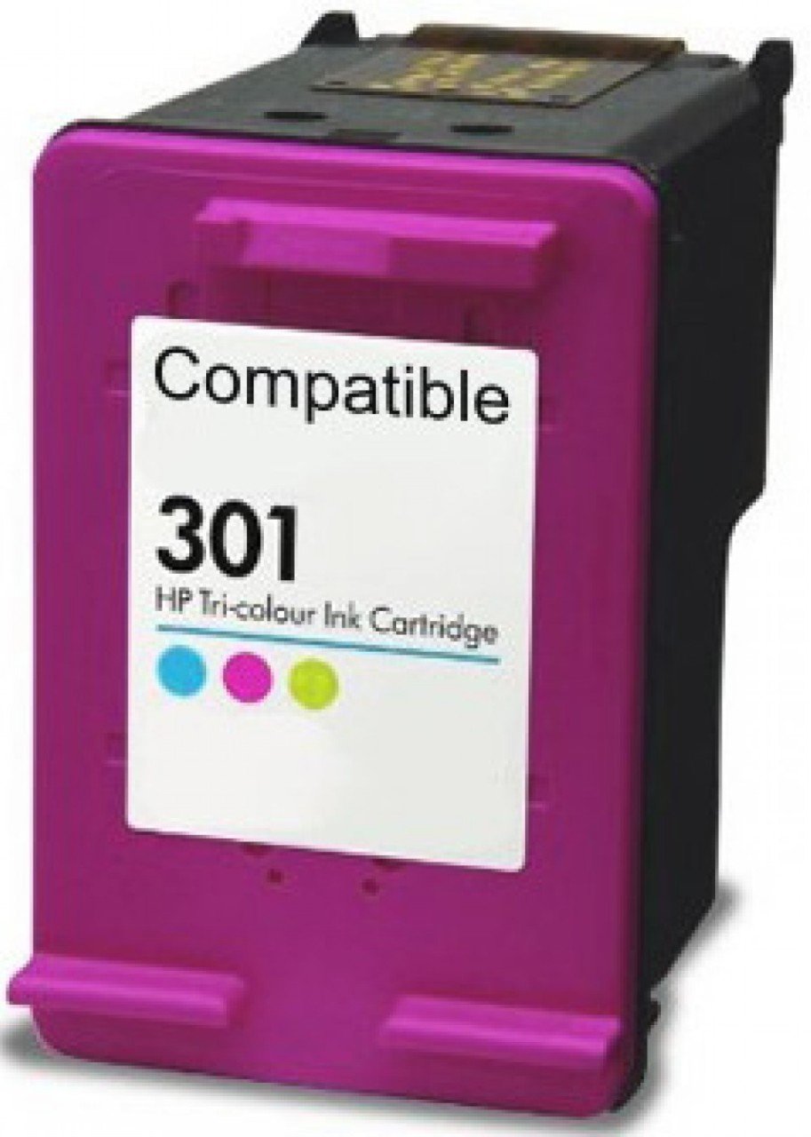 HP 301XL CH564E Renkli Muadil Kartuş