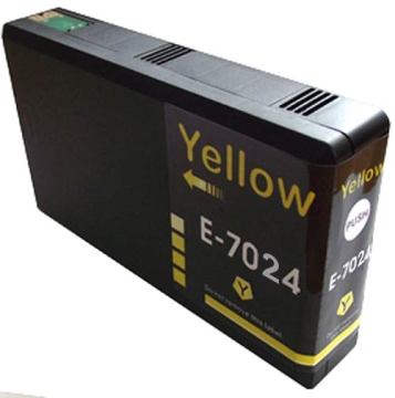 Epson T7024 XL Sarı Muadil Kartuş/WP4000 /WP4014 /WP4015 /WP4020 /WP4025 /WP4095 /WP4500 /WP4515 /WP4525 /4530 /WP4534 /WP4535 / WP4540 /WP4545 /WP4595 