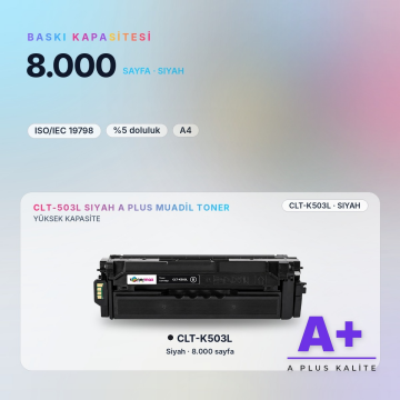 Samsung CLT-K503L Siyah Muadil Toner A Plus / ProXpress C3010 / C3060