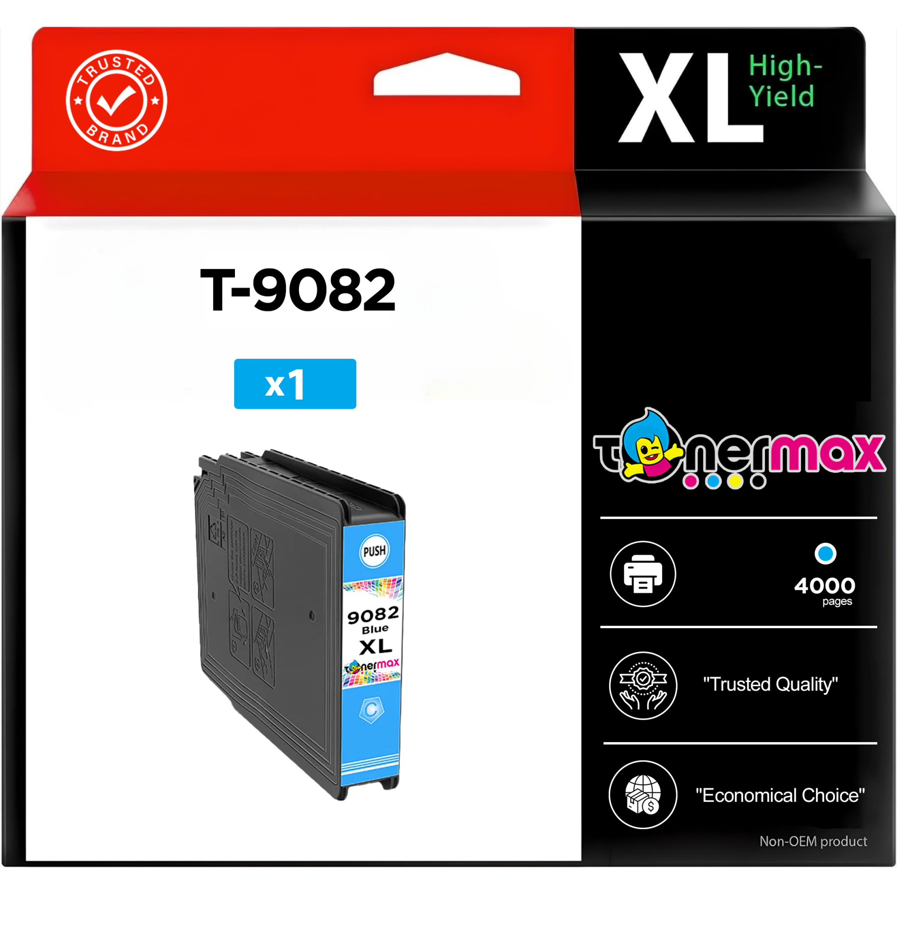 Tonermax T-9082 Mavi (Uyumlu)