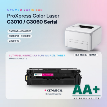 Samsung CLT-M503L Kırmızı Muadil Toner AA Plus / ProXpress C3010 / C3060