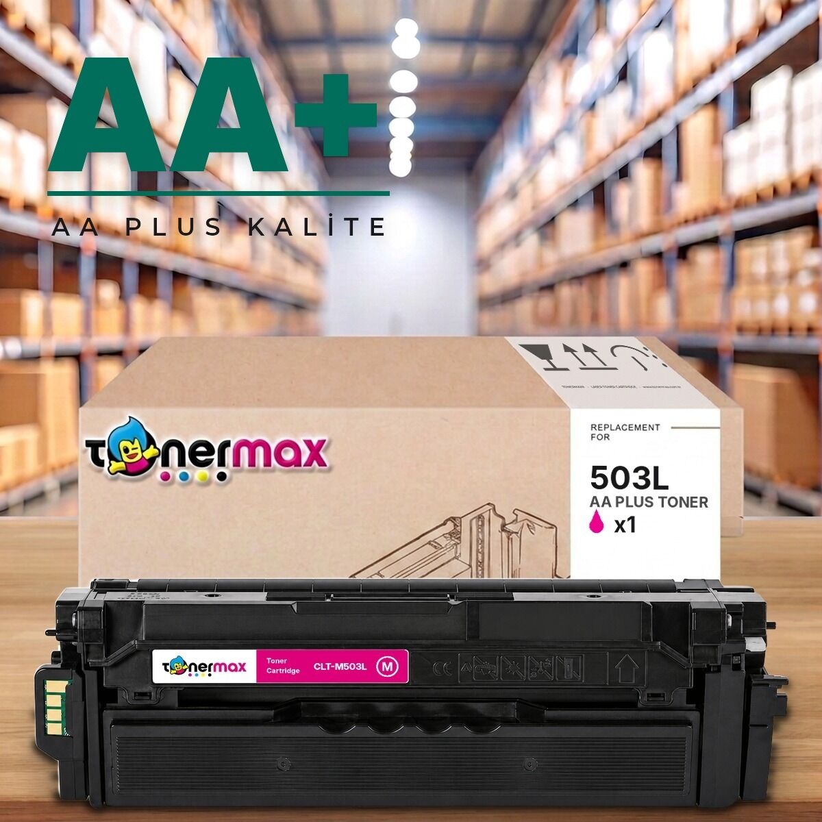 TonerMAX® CLT-503L Kırmızı Muadil Toner — AA Plus