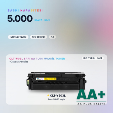 Samsung CLT-Y503L Sarı Muadil Toner AA Plus / ProXpress C3010 / C3060