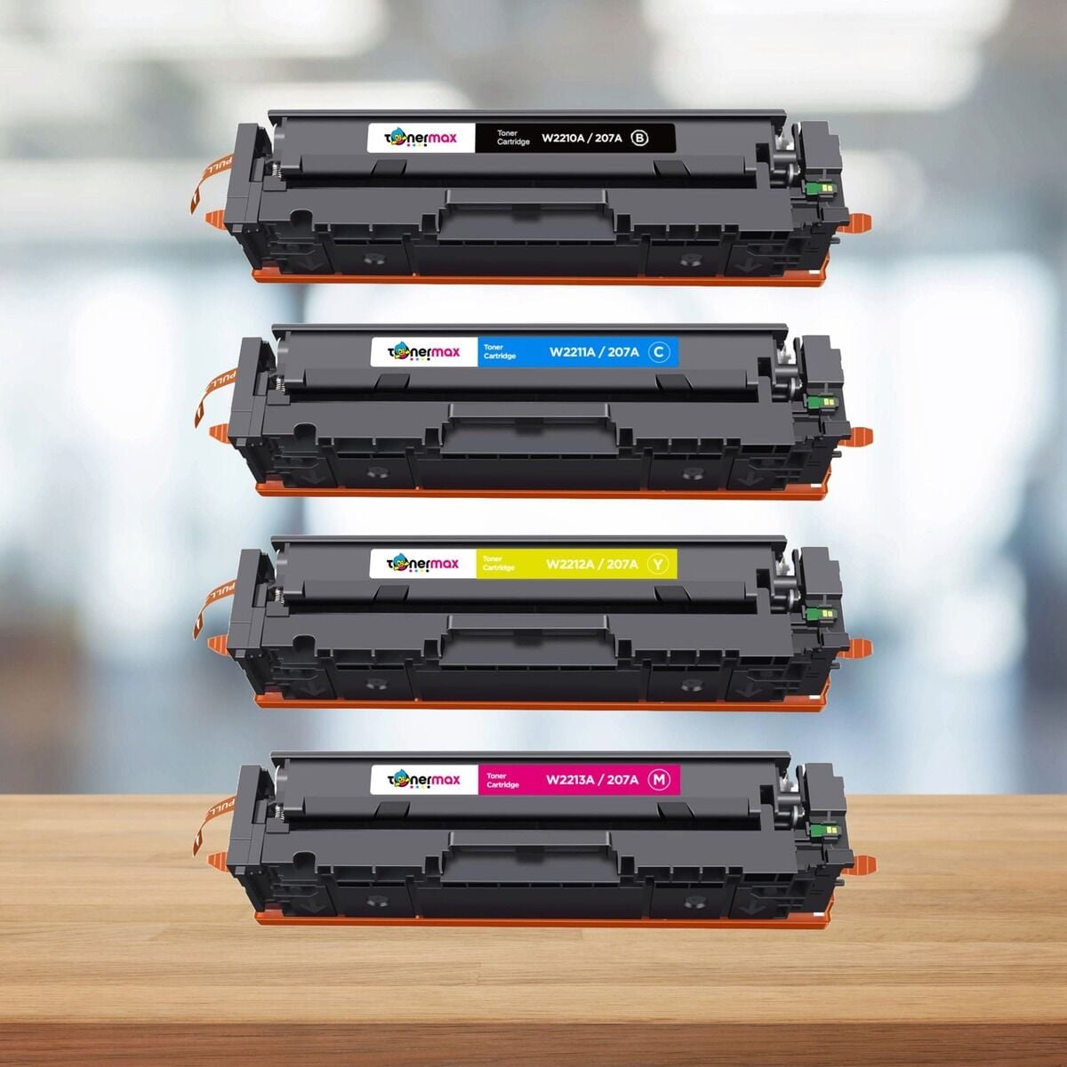 TonerMAX® 207A CMYK Muadil Toner Takımı