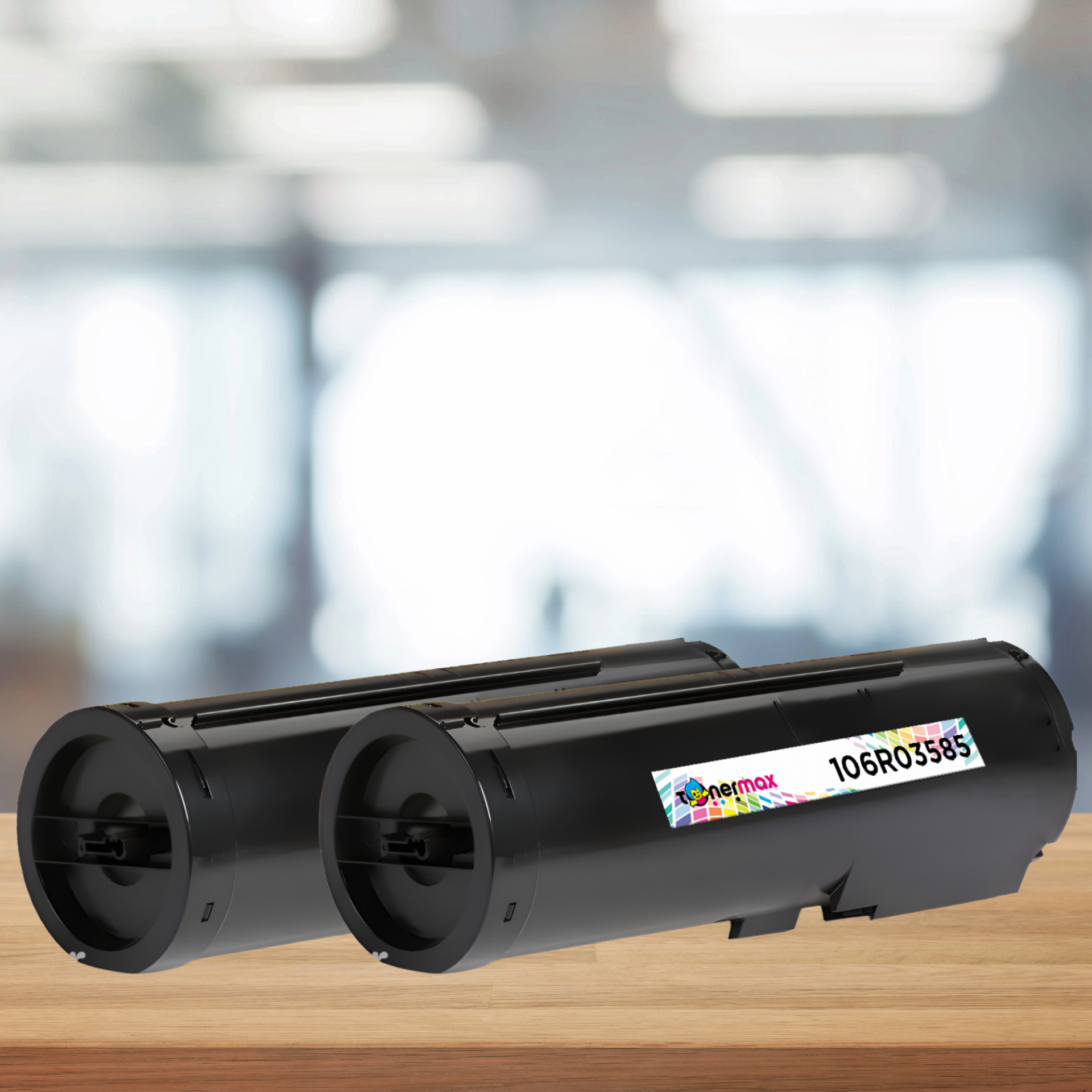 Xerox 106R03585 Muadil Toner 2'li Paket | B400DN / B450DN -