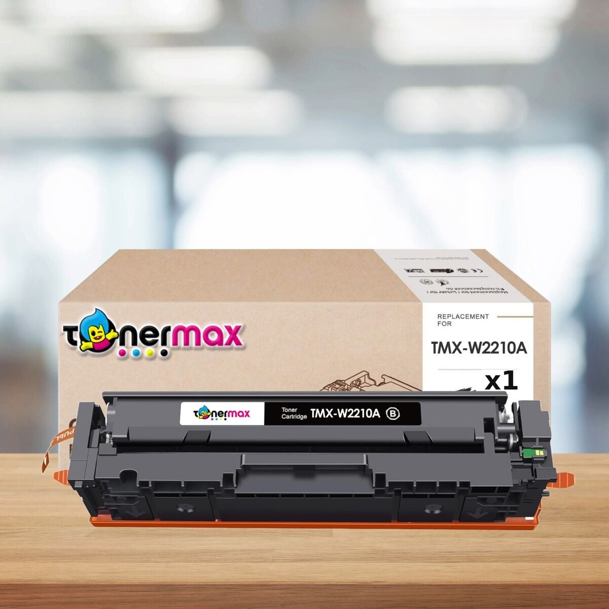 HP 207A W2210A Siyah muadil toner