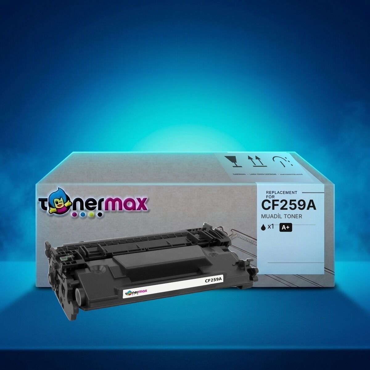TonerMAX® CF259A Muadil Toner — Japon Tozu — Daha Kaliteli Baskı