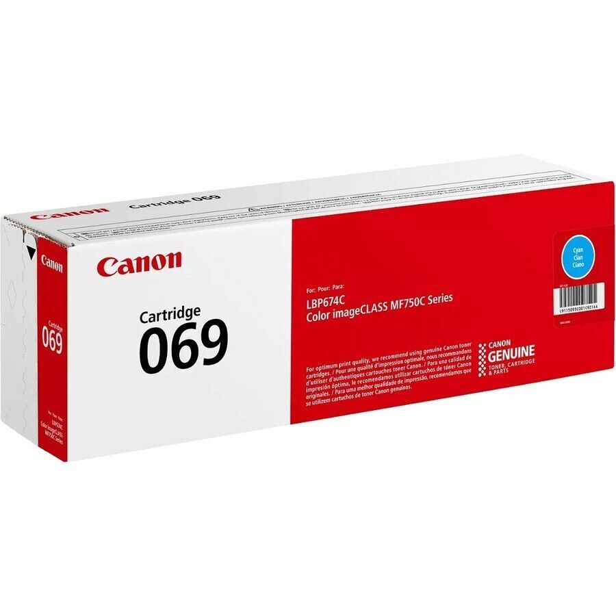 Canon CRG-069 Orjinal Toner Mavi / 5093C002 /LBP673Cdw /MF752Cdw /MF754Cdw