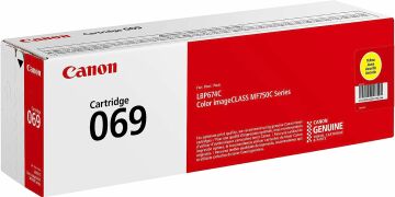 Canon CRG-069 Orjinal Toner Sarı/ 5091C002 /LBP673Cdw /MF752Cdw /MF754Cdw