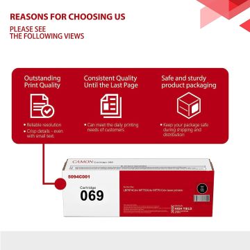 Canon CRG-069 Orjinal Toner Kırmızı / 5092C002 /LBP673Cdw /MF752Cdw /MF754Cdw