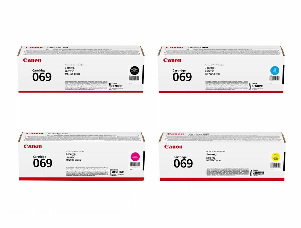 Canon CRG-069 Orjinal Toner Takım / LBP673Cdw /MF752Cdw /MF754Cdw