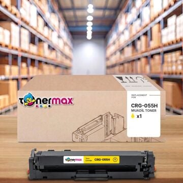 Canon CRG-055H Sarı Muadil Toner - Çipli / LBP663Cdw / LBP664Cx / MF742Cdw / MF744Cdw / MF746Cx