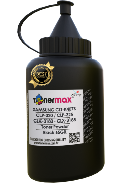 Samsung CLT-K407S Toner Tozu Siyah / CLP-320 / CLP-325 / CLX-3180 / CLX-3185 Toner Tozu