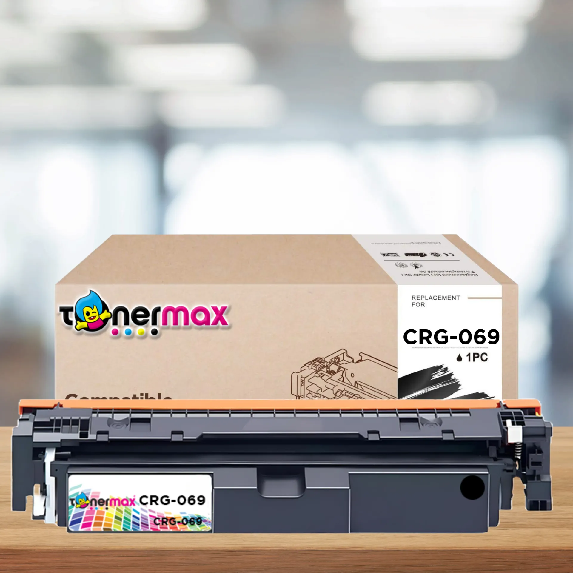 Canon CRG-069 Muadil Toner Siyah - Çipli