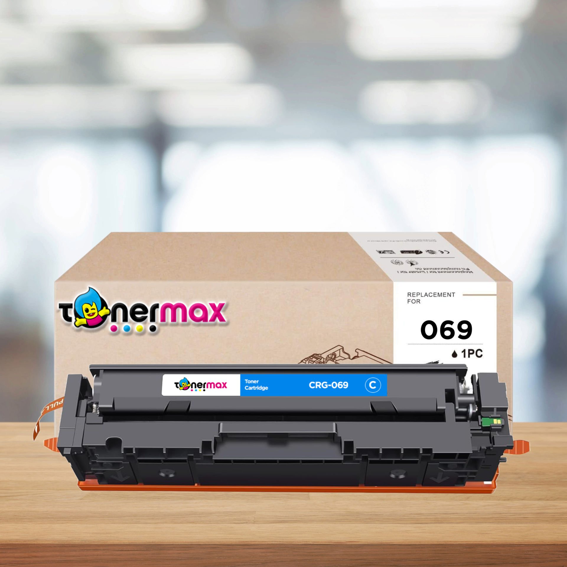 Canon CRG-069 Muadil Toner Mavi- Çipli / 5094C002 /LBP673Cdw /MF752Cdw /MF754Cdw