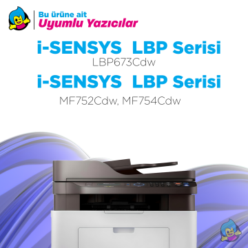 Canon CRG-069 Muadil Toner Sarı- Çipli / 5094C002 /LBP673Cdw /MF752Cdw /MF754Cdw