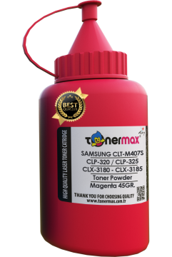 Samsung CLT-K407S Toner Tozu Kırmızı/ CLP-320 / CLP-325 / CLX-3180 / CLX-3185