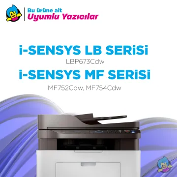 Canon CRG-069 Muadil Toner Kırmızı - Çipli / 5094C002 /LBP673Cdw /MF752Cdw /MF754Cdw