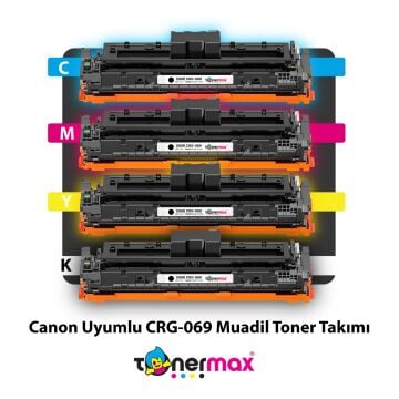 Canon CRG-069 Muadil Toner Takım- Çipli / 5094C002 /LBP673Cdw /MF752Cdw /MF754Cdw