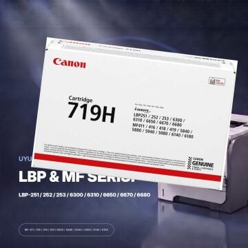 Canon CRG-719H Orjinal Toner / LBP-6300 / LBP-6310 / LBP-6650 / LBP-6670 / MF-5840 / MF-5880 / MF-5940 / MF-5980 / MF-6140 / MF-6180