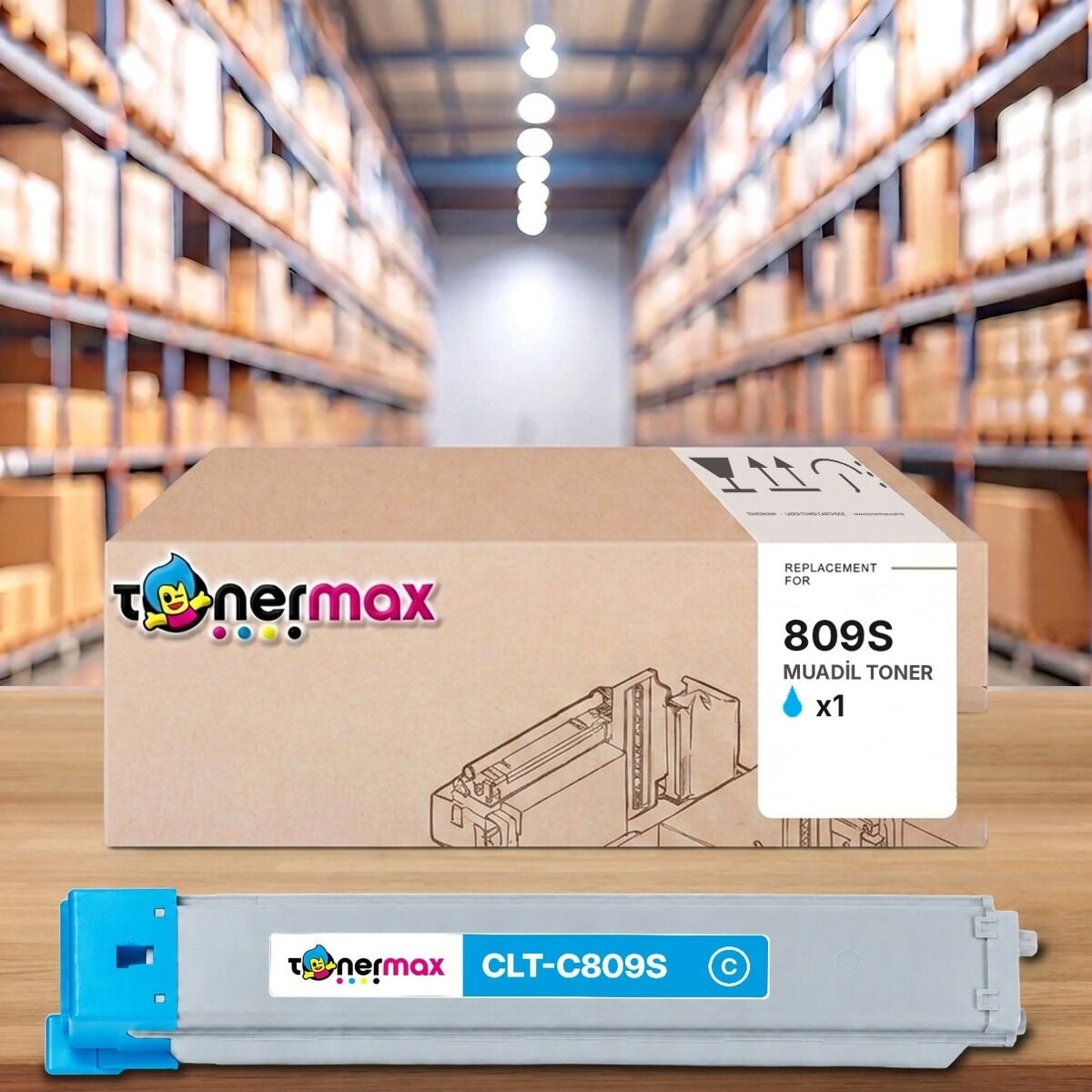 TonerMAX® CLT-809S Mavi Muadil Toner