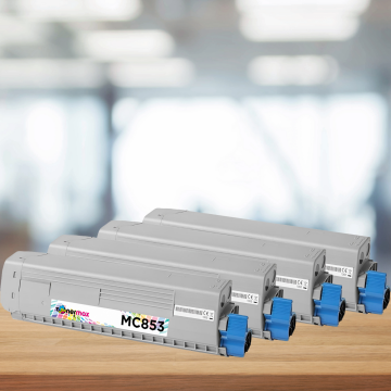 Oki MC853 / MC873 Set Muadil Toneri