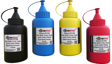 Kyocera TK-590 Set CMYK Toner Tozu / FSC5250 / FSC2626 / FSC2526 / FSC2126 / FSC2016 / P6026 / M6526 / M6026