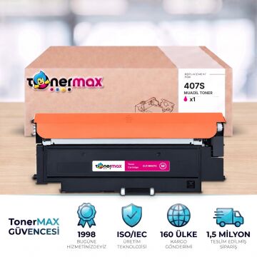 Samsung CLT-M407S Muadil Toner Kırmızı/CLP-320 / CLP-325 / CLX-3180 / CLX-3185