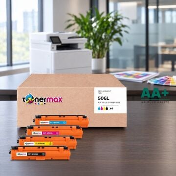 Samsung CLT-506L CMYK Muadil Toner Seti AA Plus / CLP-680 / CLX-6260 / CLT-K506L / CLT-C506L / CLT-M506L / CLT-Y506L
