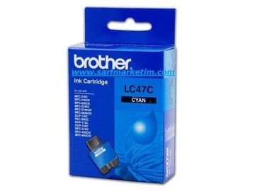 Brother LC-47C Mavi Orjinal Kartuş