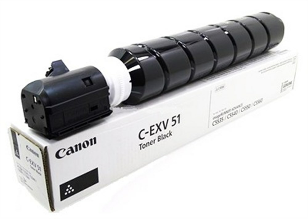 Canon C-EXV-51 / 0481C002 Siyah Orjinal Fotokopi Toneri