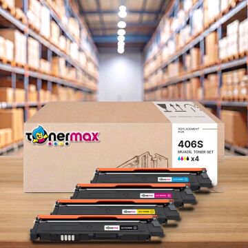 Samsung CLT-K406S  Set Muadil Toneri/ CLP360 /CLP365 / CLX3300/ 3305/ C410/ C460