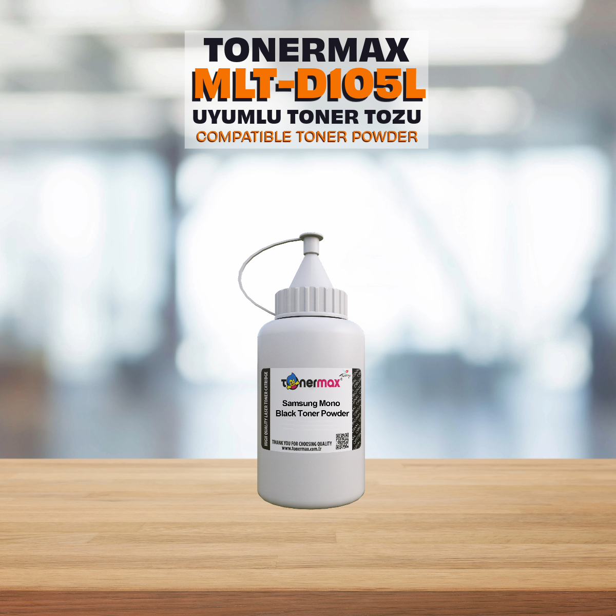Samsung MLT-D105L Toner Tozu 1000GR. / ML-1910 / ML-1915 / SCX-4623 / SCX-4600 / SF-650